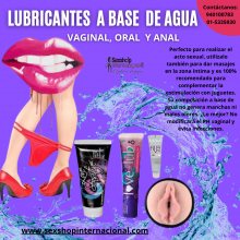 LUBRICANTES A BASE DE AGUA SEXSHOP